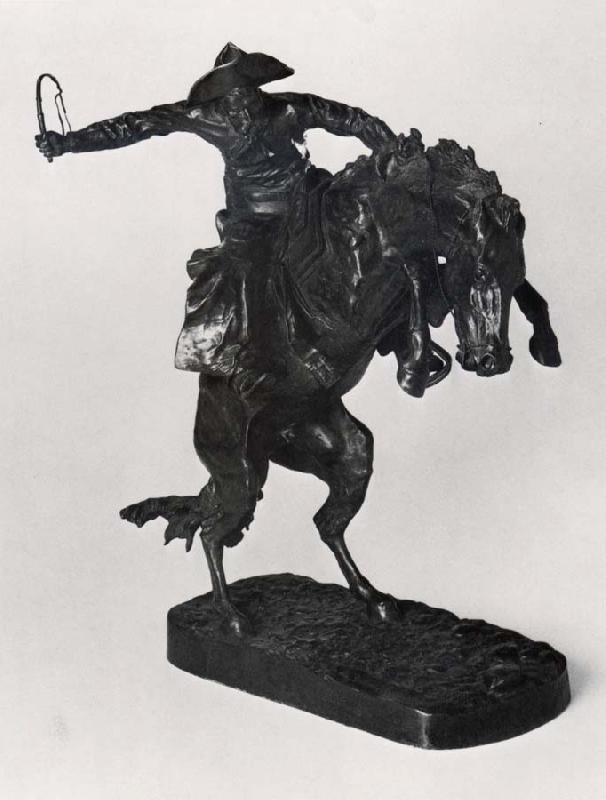 Frederic Remington The Bronco Buster oil painting picture